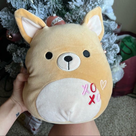 Squishmallows Toys Squishmallow Chauncy Chihuahua Xoxo Valentines